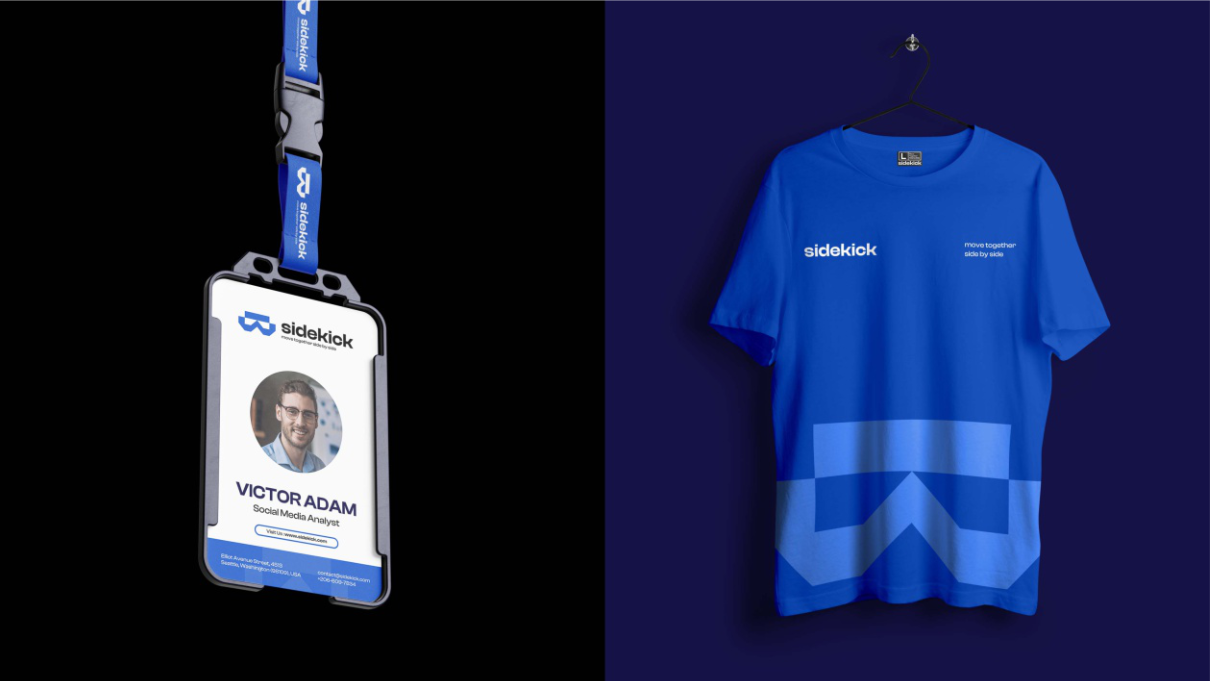 Apparel and ID — lanyard and team t-shirt